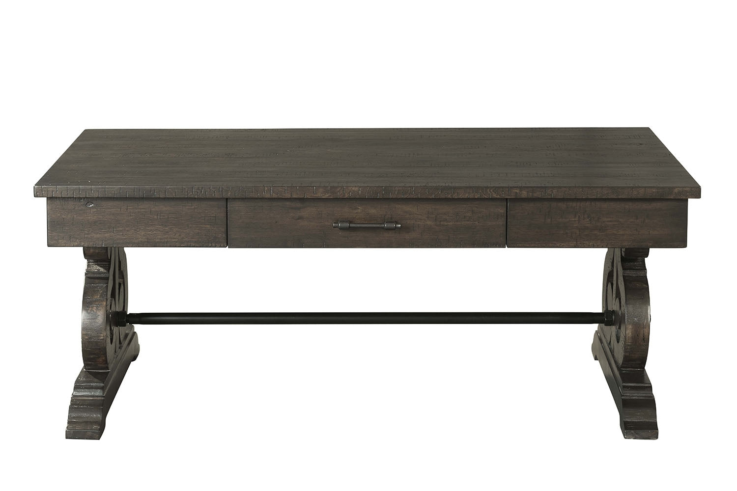845510770:Stone Coffee Table in Charcoal, Image 1