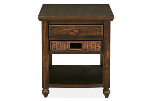 522825182:Cottage Lane End Table in Brown, Image 2