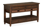 710025282:Cottage Lane Sofa Table in Brown, Image 1