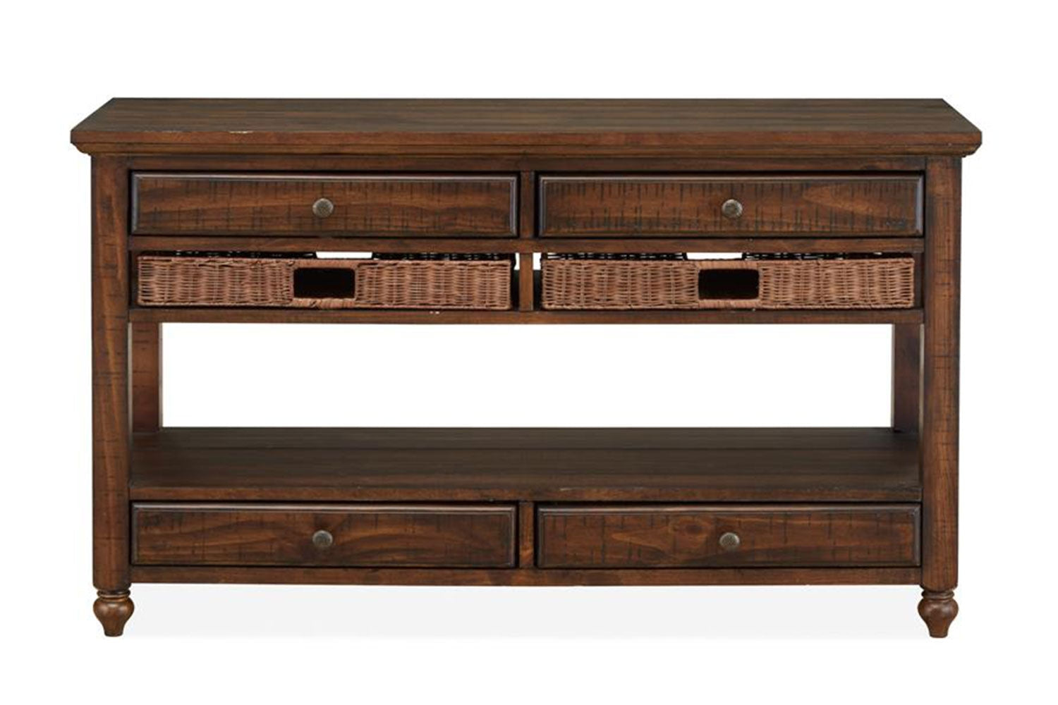 710025282:Cottage Lane Sofa Table in Brown, Image 2