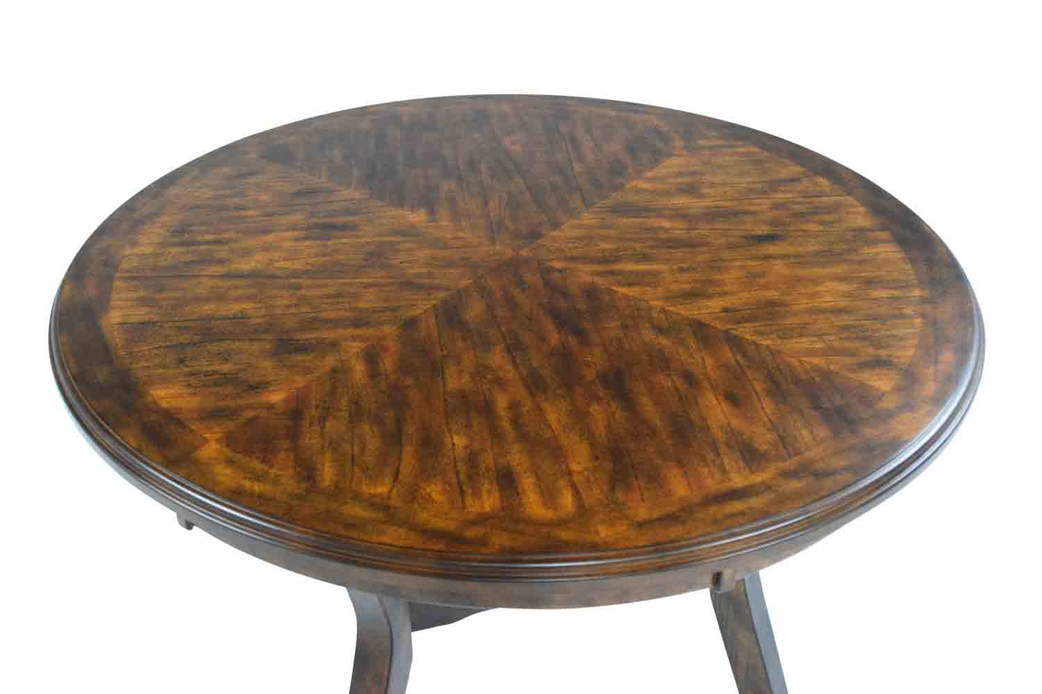 936131410:Gia Round Dining Table & 4 Chairs in Light Brown, Image 4