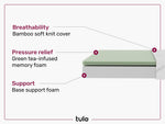 637390043:Ego Green 6 Inch Firm Mattress, 
