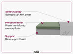 526278942:Ego Green 8 Inch Firm Mattress, 