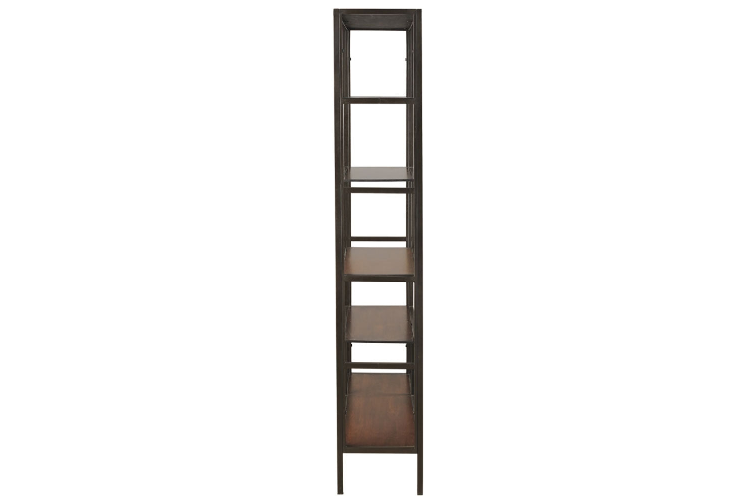 867065701:Frankwell Tall Bookcase in Black & Brown, Image 3