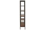 867065701:Frankwell Tall Bookcase in Black & Brown, Image 3
