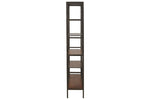 867065701:Frankwell Tall Bookcase in Black & Brown, Image 3