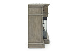 459017123:Harbor Console w/ Fireplace Insert in Gray, 70 Inch, Image 4