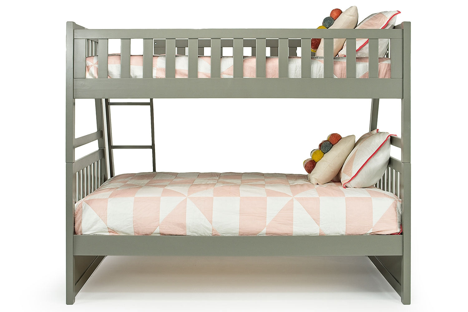 HAYDENGRY:Hayden Bunk Bed in Gray, Twin/Full, Image 4