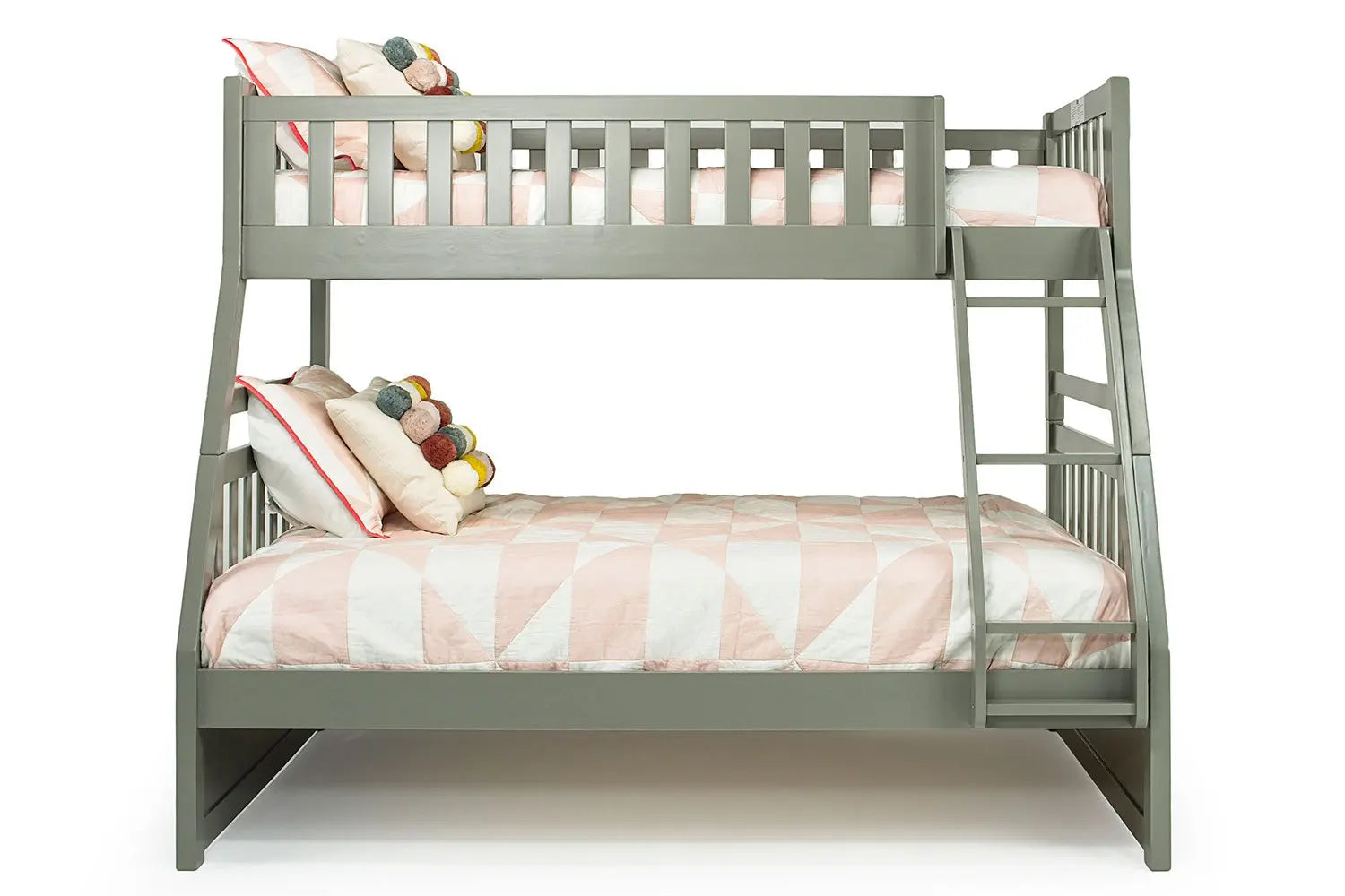 HAYDENGRY:Hayden Bunk Bed in Gray, Twin/Full, Image 2