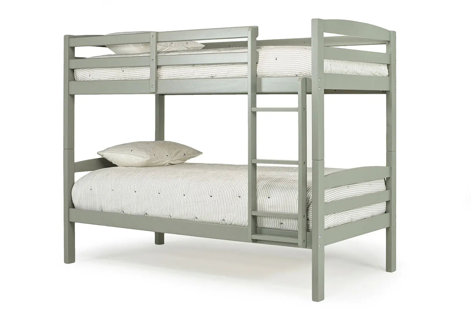 HELENAGRY:Helena Bunk Bed in Gray, Twin/Twin, Image 1