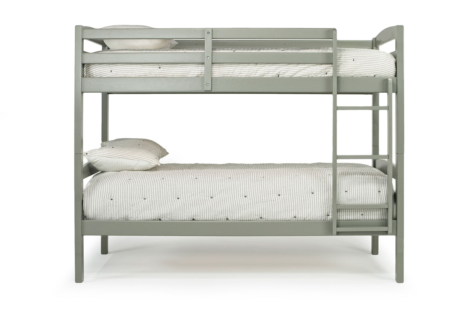 HELENAGRY:Helena Bunk Bed in Gray, Twin/Twin, Image 2