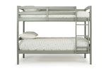 HELENAGRY:Helena Bunk Bed in Gray, Twin/Twin, Image 2