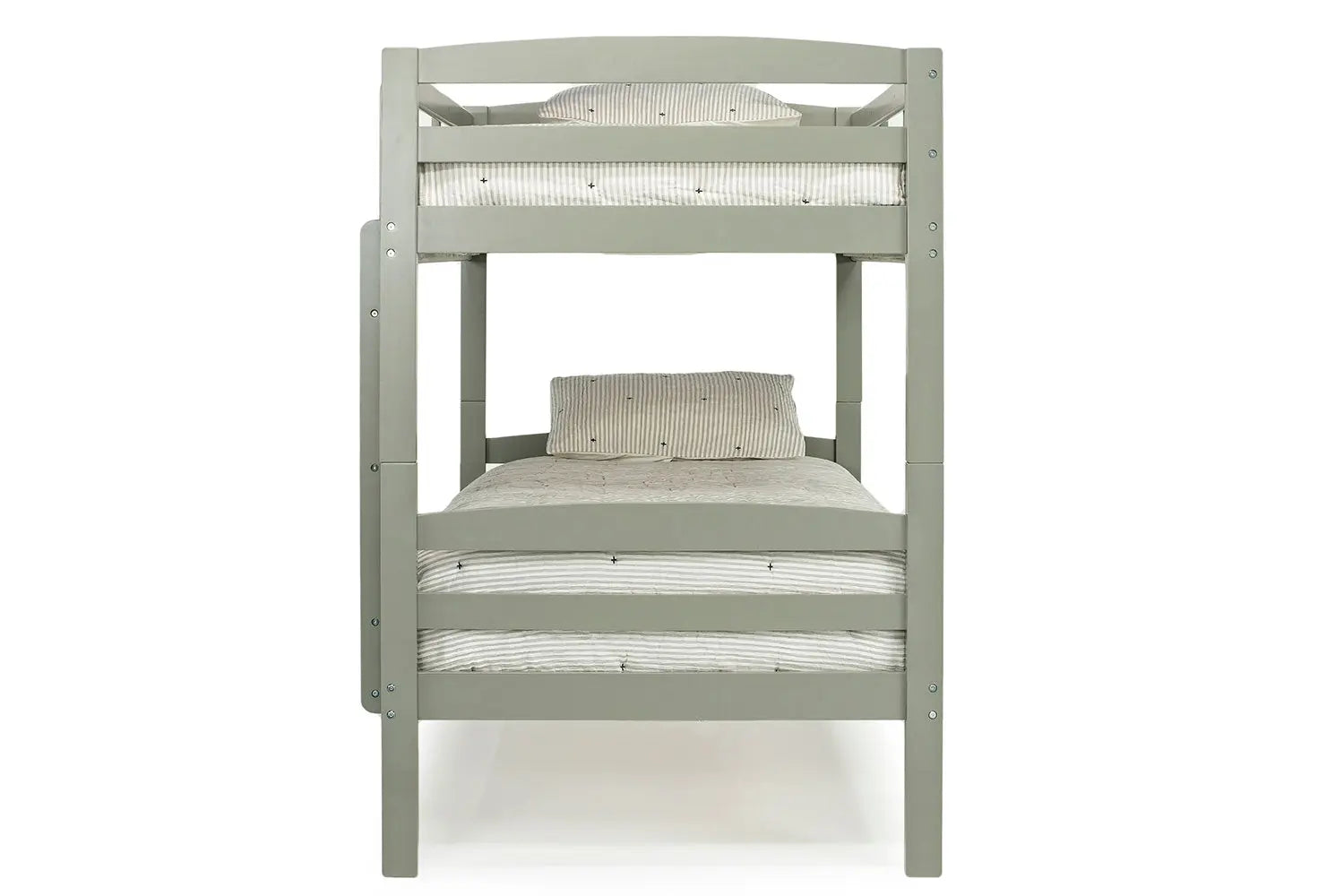 HELENAGRY:Helena Bunk Bed in Gray, Twin/Twin, Image 3