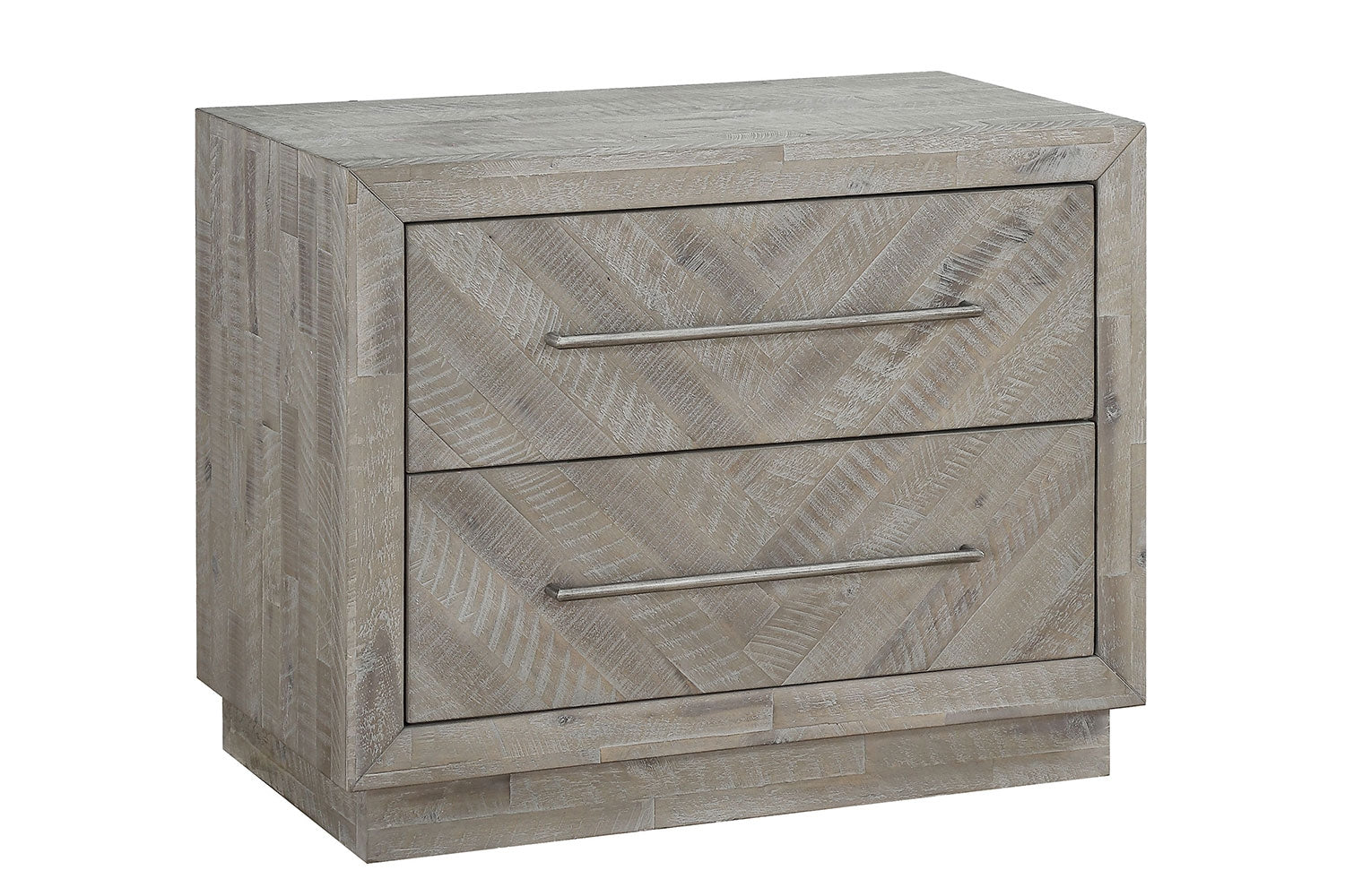 651012156:Herringbone Nightstand in Gray, Image 1