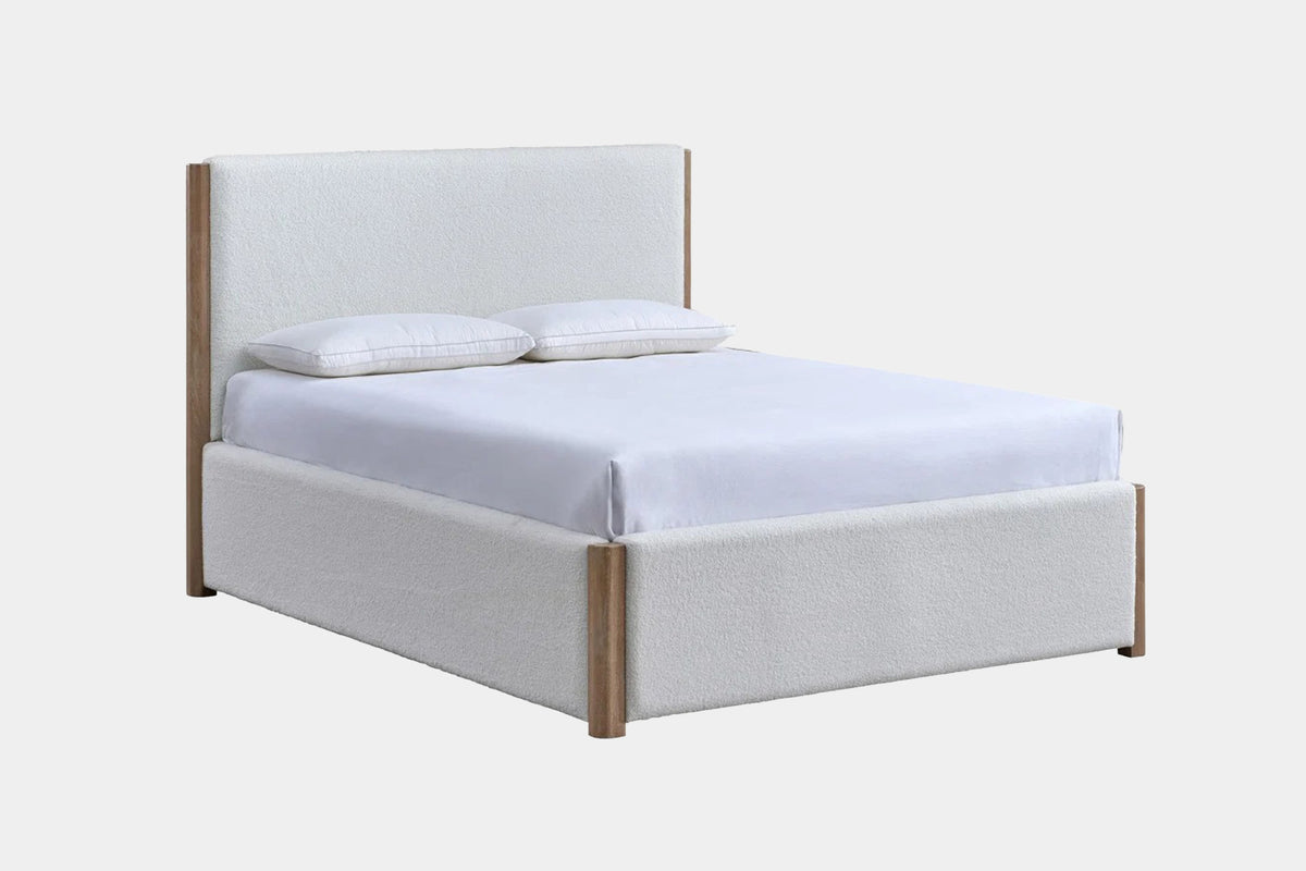 ANIKA0001:Anika Upholstered Bed, Angled