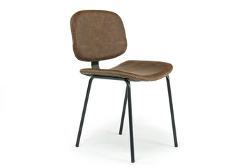 278887754:James Side Chair in Mocha Leather, Image 1