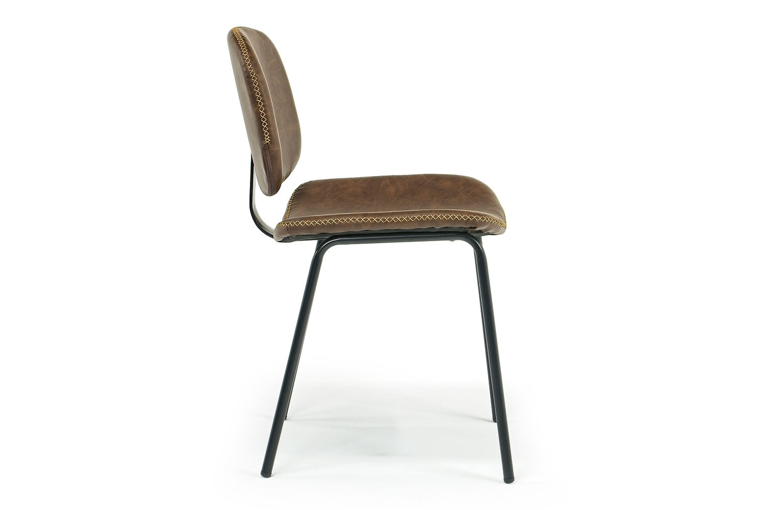 278887754:James Side Chair in Mocha Leather, Image 3