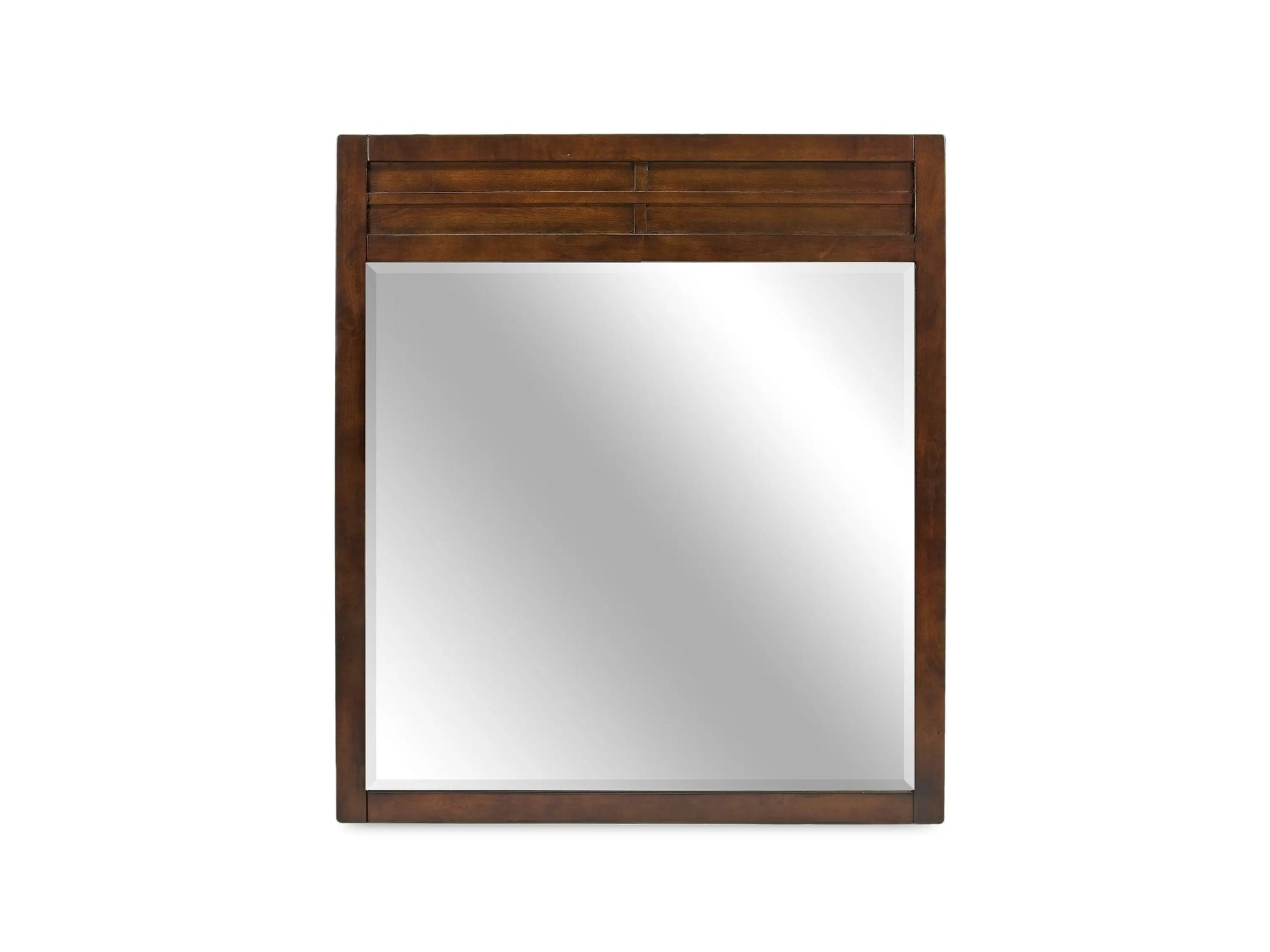 569863456:Kensington Mirror in Brown, Image 1