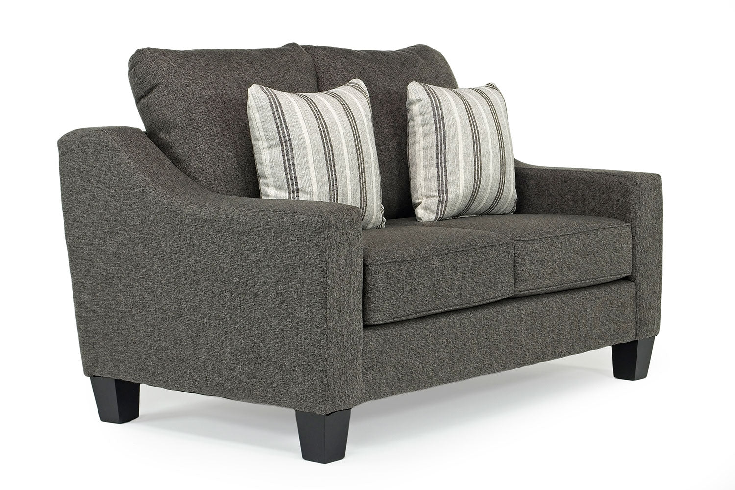 779282556:Lucy Loveseat in Charcoal, Image 1