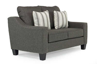 779282556:Lucy Loveseat in Charcoal, Image 1