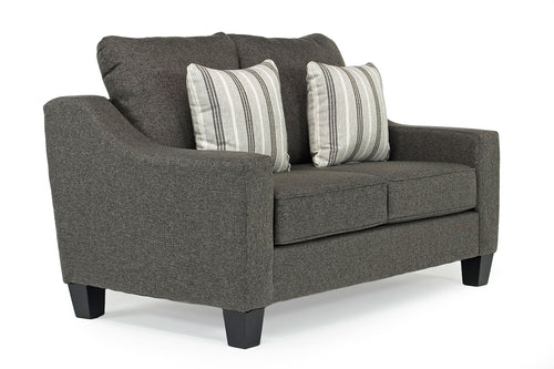 779282556:Lucy Loveseat in Charcoal, Image 1