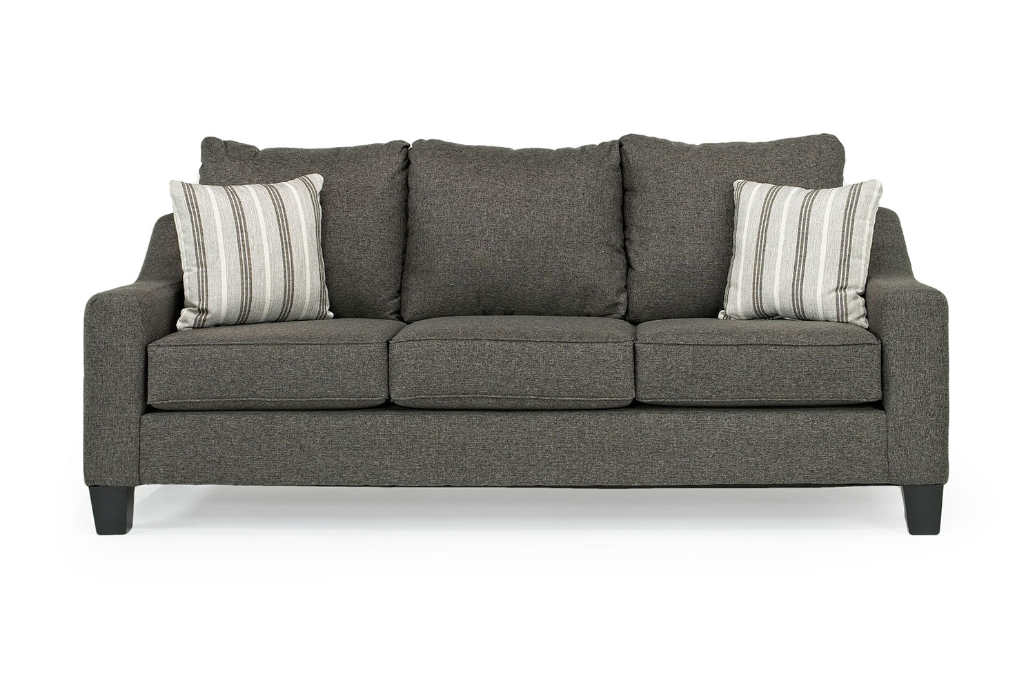 912019244:Lucy Queen Sleeper Sofa in Charcoal, Image 2