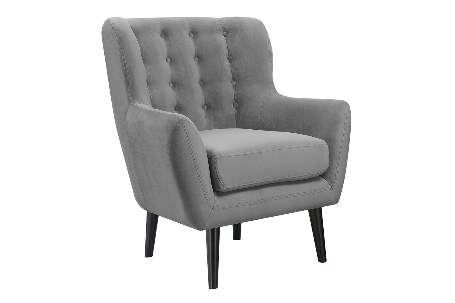 797009899:Lucy Accent Chair in Gray, Image 1