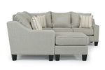 562796062:Lucy Tux Sofa Chaise Sectional in Linen, Left Facing, Image 3