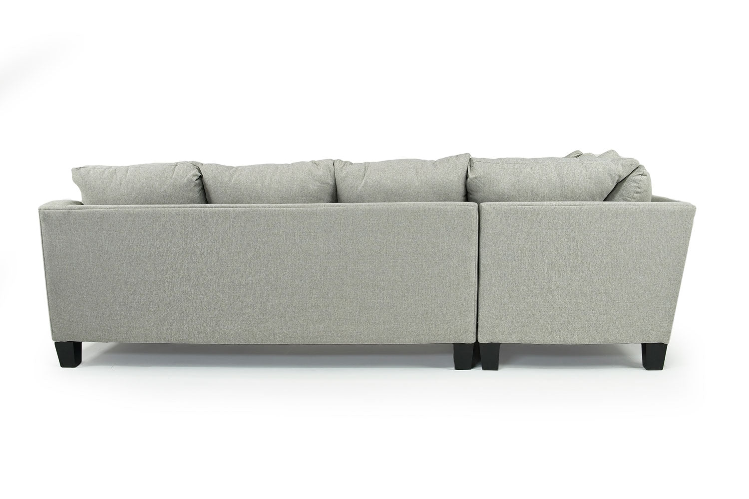146780182:Lucy Tux Sofa Chaise Sectional in Linen, Right Facing, Image 4