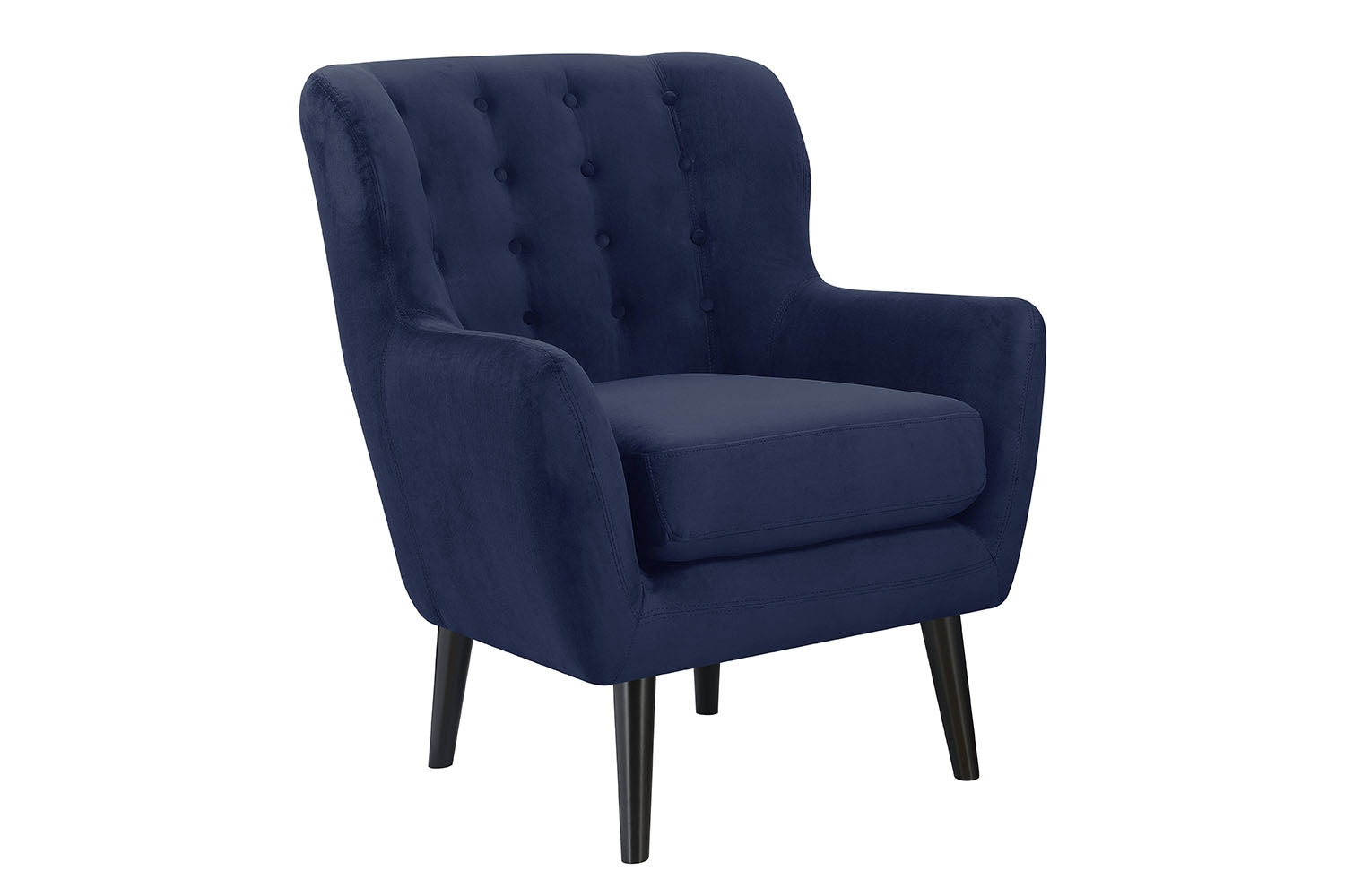 039829147:Lucy Accent Chair in Navy, Image 1