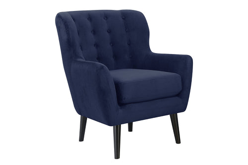 039829147:Lucy Accent Chair in Navy, Image 1