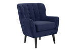 039829147:Lucy Accent Chair in Navy, Image 1