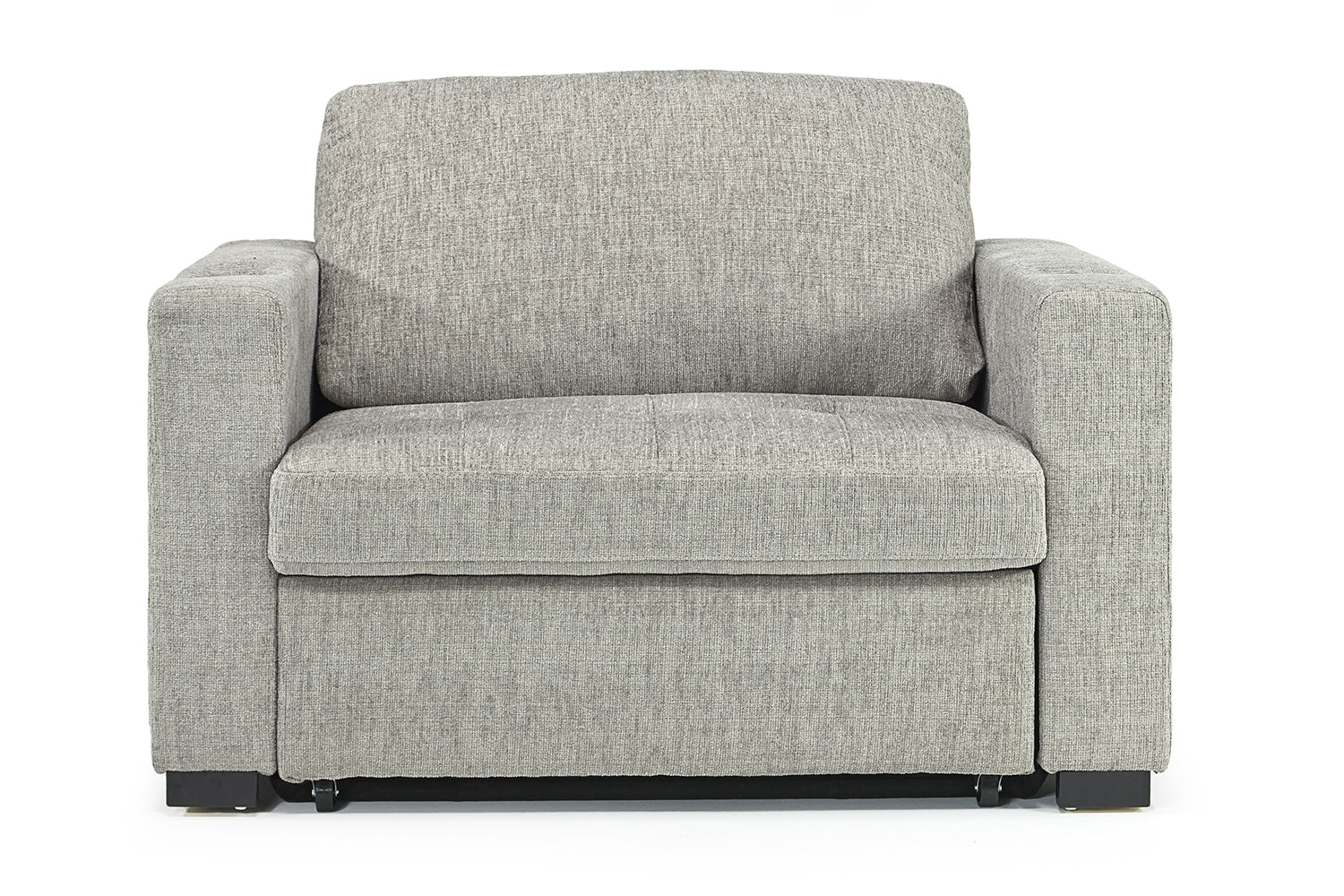 753585446:Luigi Twin Sleeper Chair in Gray, Image 3