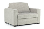 753585446:Luigi Twin Sleeper Chair in Gray, Image 1