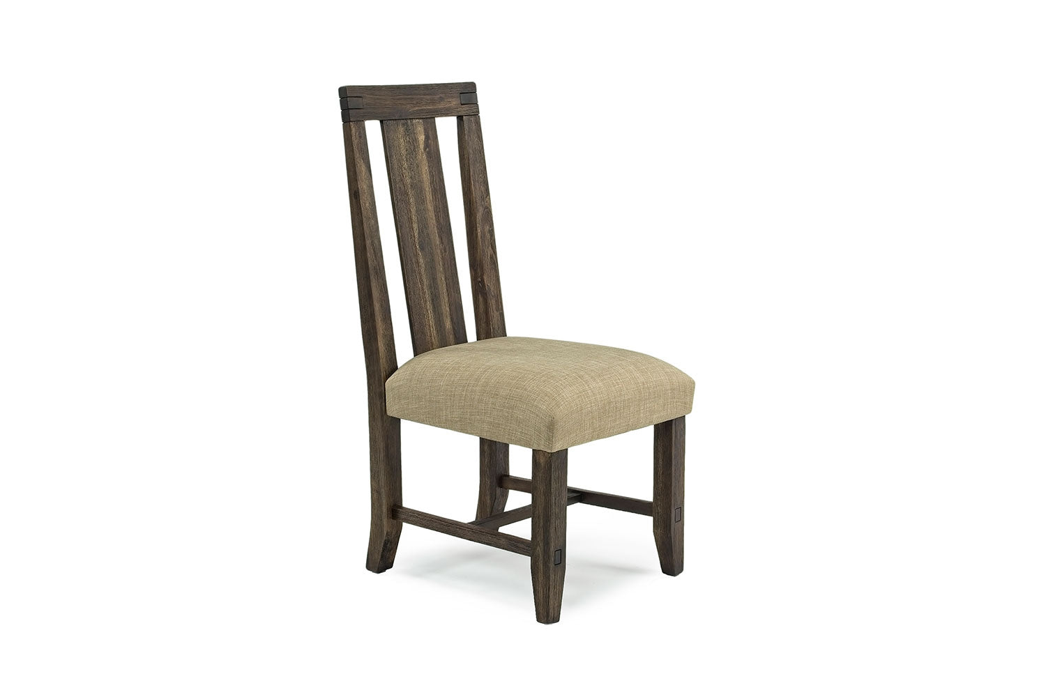 407051072:Meadow Side Chair in Brown, Upholstered, Image 1
