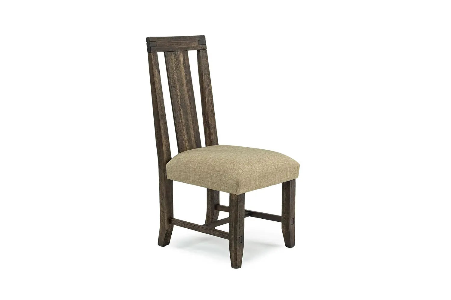 407051072:Meadow Side Chair in Brown, Upholstered, Image 1