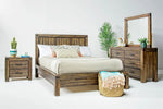MEADOW064:Meadow Panel Bed & Dresser & M, 