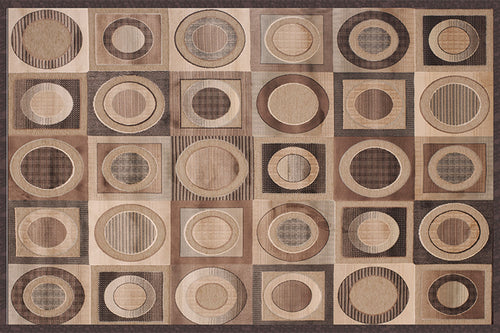 316617388:Napa Rug in Gray Circles, 5 x 8, Image 1
