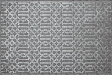 326173610:Napa Rug in Gray Geometric, 5 x 8, Image 1