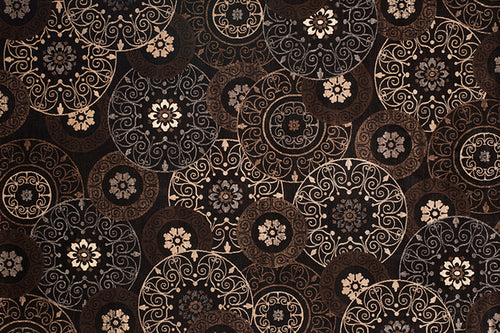 826774773:Sonoma Rug in Chocolate Circles, 5 x 8, Image 1