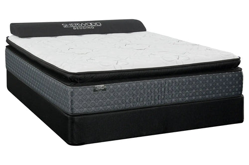 851527198:Sherwood Ocean View Jumbo Pillow Top Mattress, Twin, Pillow Top, Image 1