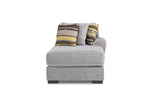 225613532:Oracle 1 Arm Chaise in Platinum, Right Facing, Down, Image 1