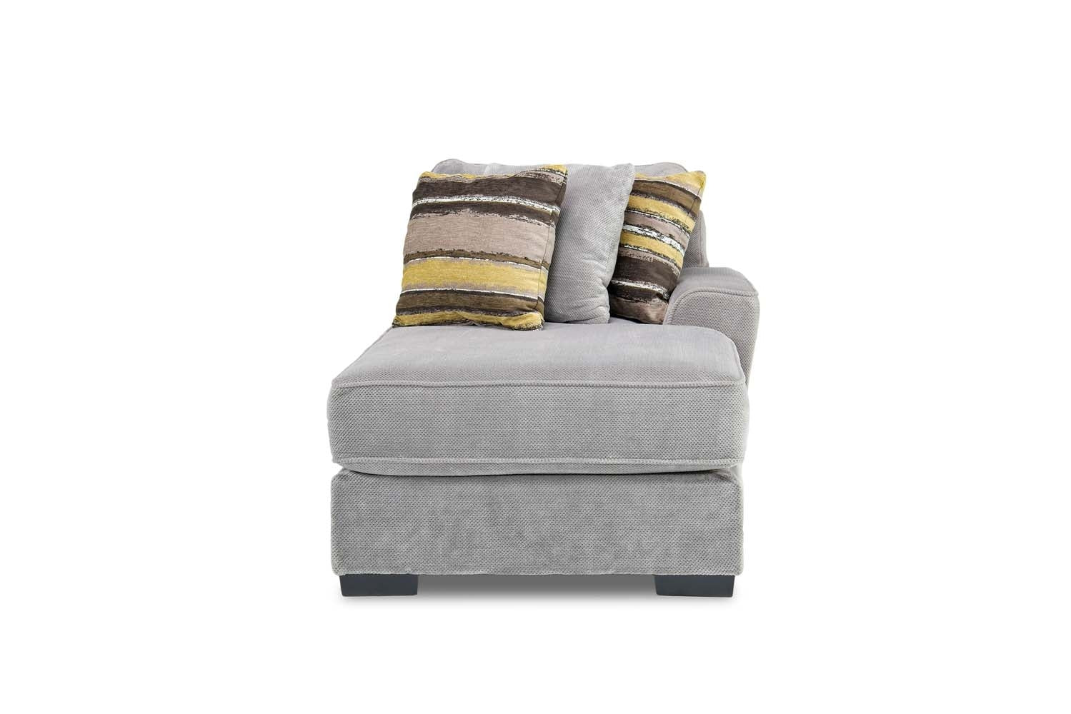 225613532:Oracle 1 Arm Chaise in Platinum, Right Facing, Down, Image 1