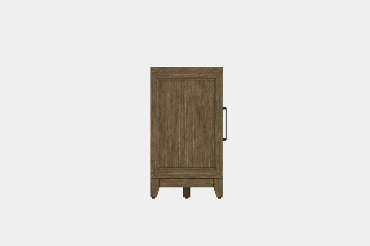 671713653:Alexander Fireplace Console, Side