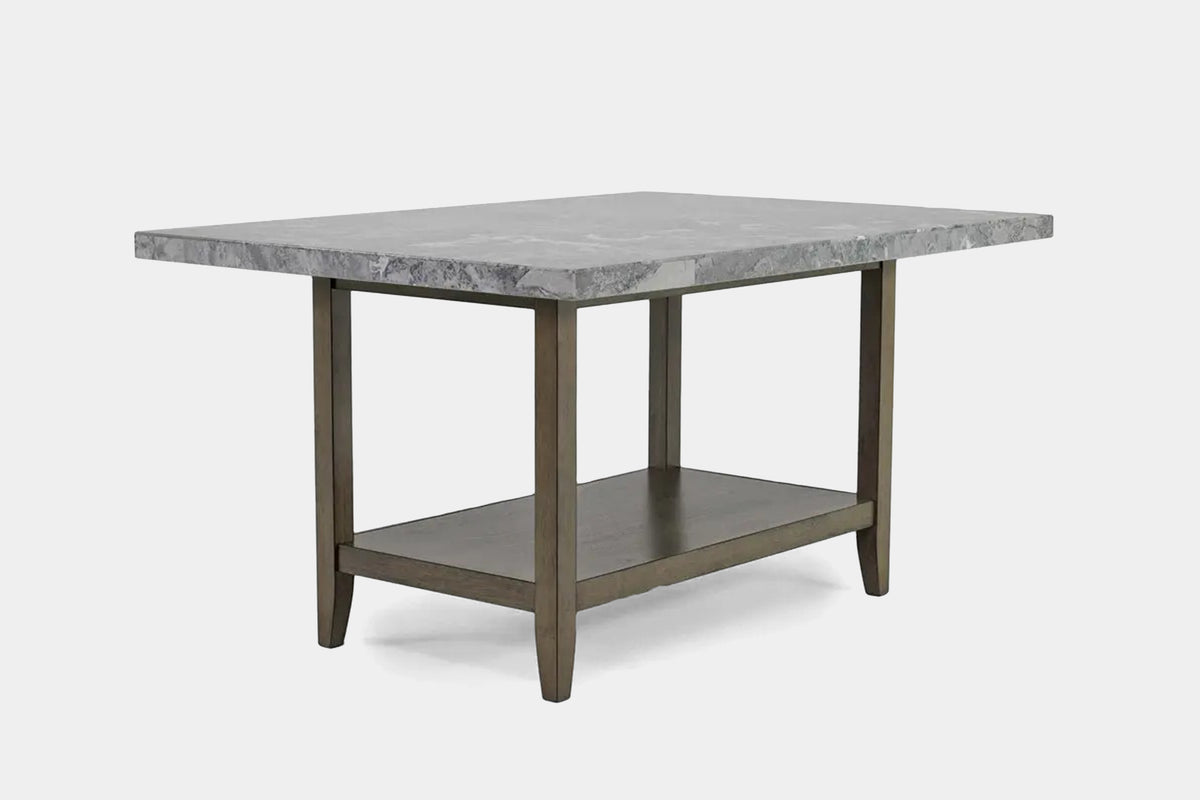 BRIGHTON1:Brighton Dining Table & 4 Chairs, Angled