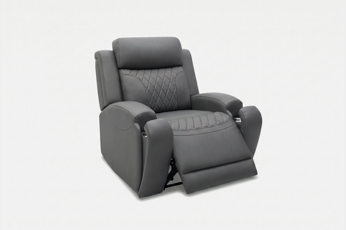 035375886:Chillax 2 Power Recliner, ReclinedAngled