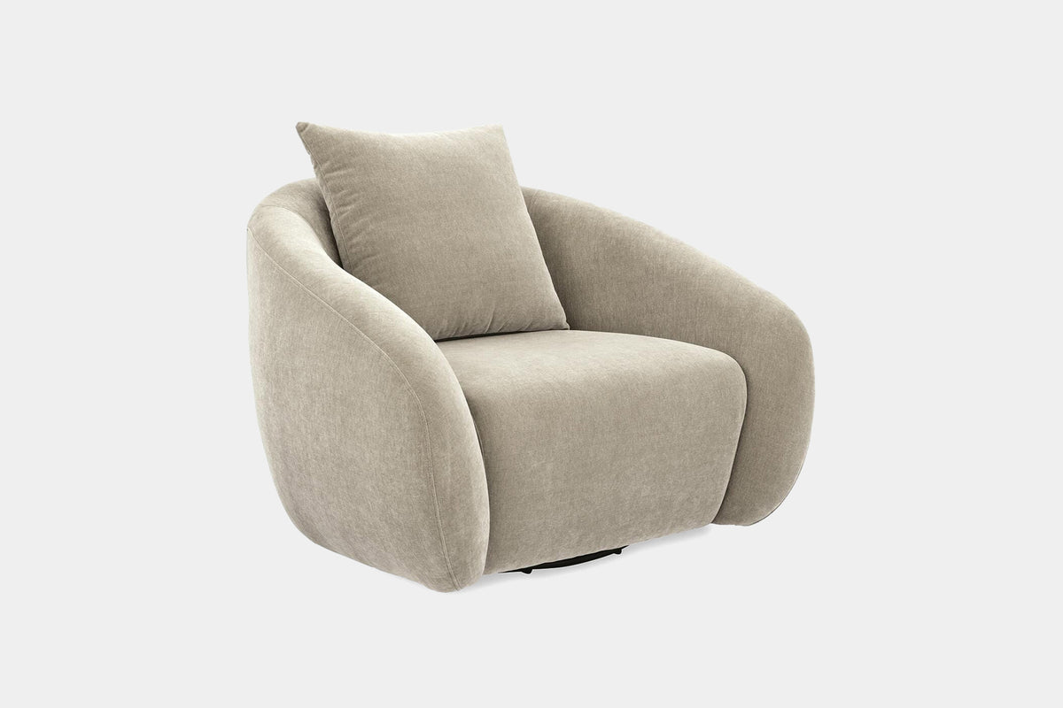 252224822:Yahya Swivel Chair, Angled
