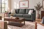 LUCY00000:Lucy Queen Sleeper Sofa With Mattress, Styled