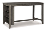 432286930:Caitbrook Counter Height Dining Table, Angled