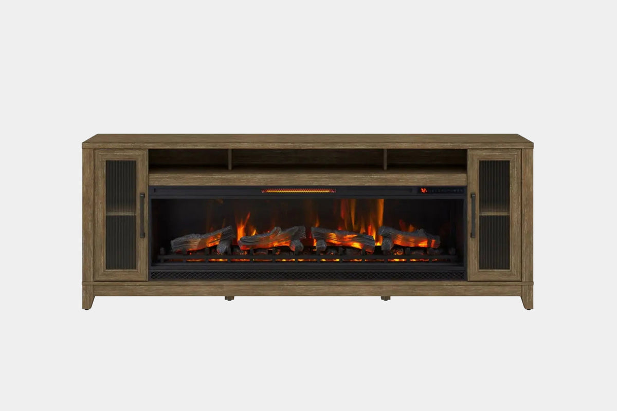 671713653:Alexander Fireplace Console, Front